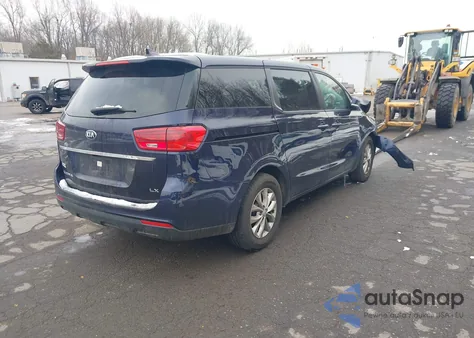 2021 Kia Sedona Lx из США, поврежденный, VIN KNDMB5C10M6668560